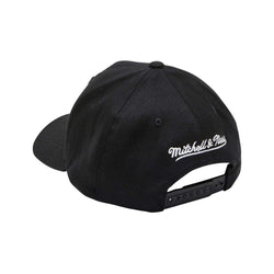 MITCHELL & NESS CHICAGO BULLS TEAM LOGO 5 PANEL CLASSIC RED SNAPBACK