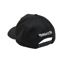 MITCHELL & NESS CHICAGO BULLS TEAM LOGO 5 PANEL CLASSIC RED SNAPBACK