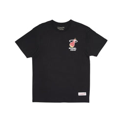 MITCHELL & NESS MIAMI HEAT RETRO REPEAT TEE