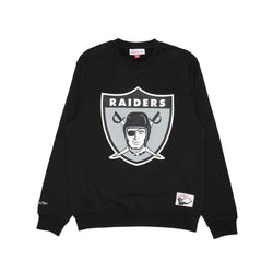 MITCHELL & NESS OAKLAND RAIDERS THROWBACK LOGO CREW