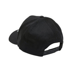 MITCHELL & NESS OAKLAND RAIDERS BLACK TEAM LOGO FLEX 110 5 PANEL SNAPBACK