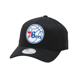 MITCHELL & NESS PHILIDELPHIA  76ers BLUE TEAM LOGO FLEX 110 5 PANEL SNAPBACK