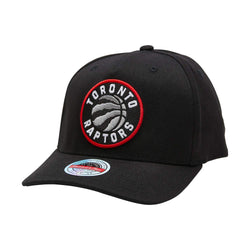 MITCHELL & NESS TORONTO RAPTORS TEAM LOGO 5 PANEL CLASSIC RED SNAPBACK