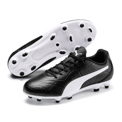 F BALL BOOT MONARCH FG JNR PUMA - BLACK WHITE