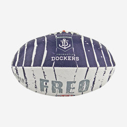 BURLEY FREMANTLE DOCKERS AFL STINGER FOOTBALL SIZE 2