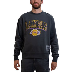 MITCHELL & NESS VINTAGE KEYLINE LOGO CREW LA LAKERS