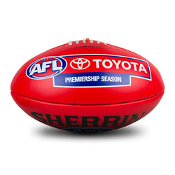SHERRIN AFL REPLICA LEATHER FOOTBALL
