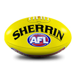SHERRIN AFL TRAINING REPLICA FOOTBALL YELLOW