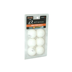 ALLIANCE 3 STAR TABLE TENNIS BALLS