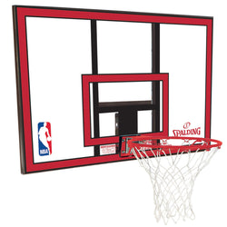 SPALDING 44" POLYCARB BASKETBALL & RING