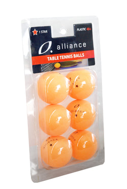 ALLIANCE TABLE TENNIS BALLS 40+ ABS - 1 STAR - SPORTFIRST GERALDTON