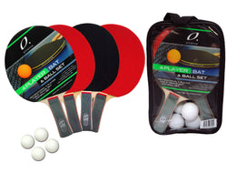 ALLIANCE 4 PLAYER BAT AND BALL TABLE TENNIS SET - SPORTFIRST GERALDTON