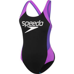 SPEEDO BLOCK MUSCLEBACK SHELF BRA