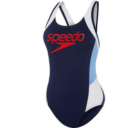 SPEEDO BLOCK MUSCLEBACK SHELF BRA