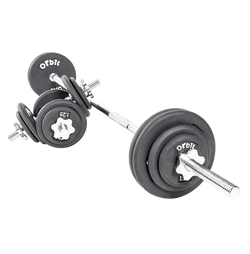 ORBIT BARBBELL SET 50KG 25MM