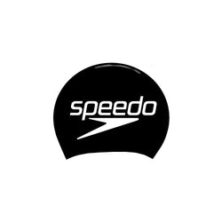 SPEEDO LONG HAIR LOGO SWIM CAP