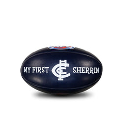 SHERRIN MY FIRST SOFT TOUCH FOOTBALL CARLTON