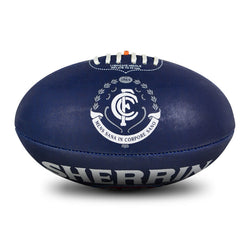 SHERRIN  AFL CLUB SUPPORTER SYNTHETIC FOOTBALL - CARLTON