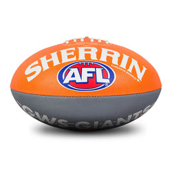 SHERRIN AFL CLUB SUPPORTER SYNTHETIC FOOTBALL - GWS