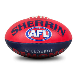 SHERRIN AFL CLUB SUPPORTER SYNTHETIC FOOTBALL - MELBOURNE