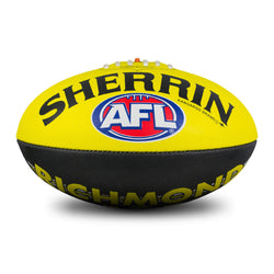 SHERRIN AFL CLUB SUPPORTER SYNTHETIC FOOTBALL  - RICHMOND