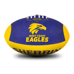 SHERRIN AFL CLUB SUPPORTER SYNTHETIC FOOTBALL - WEST COAST EAGLES