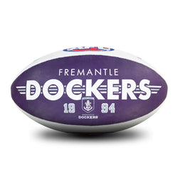 SHERRIN AFL CLUB SUPPORTER SYNTHETIC FOOTBALL- FREMANTLE DOCKERS