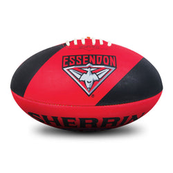 SHERRIN AFL CLUB SUPPORTER SYNTHETIC FOOTBALL - ESSENDON