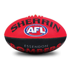 SHERRIN AFL CLUB SUPPORTER SYNTHETIC FOOTBALL - ESSENDON