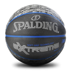 SPALDING EXTREME SOFT GRIP BASKETBALL- GREY ROYAL