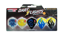 ONE 80 SET OF 5  DART FLIGHTS- KYTE