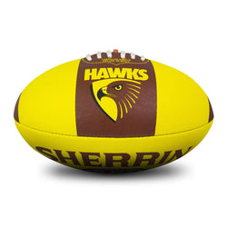 SHERRIN AFL CLUB SUPPORTER SYNTHETIC FOOTBALL - HAWTHORN