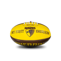 SHERRIN MY FIRST SOFT TOUCH FOOTBALL HAWTHORN
