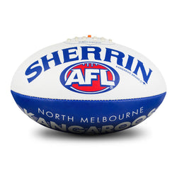 SHERRIN AFL CLUB SUPPORTER SYNTHETIC FOOTBALL - KANGAROOS