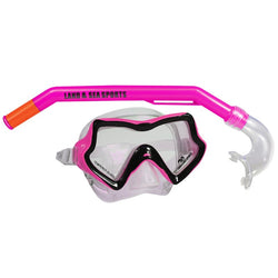 LAND & SEA STARFISH MASK & SNORKEL SET JNR - PINK