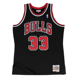 MITCHELL & NESS BASKETBALL JERSEY SWINGMAN (BLACK) ALT