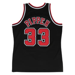MITCHELL & NESS BASKETBALL JERSEY SWINGMAN (BLACK) ALT