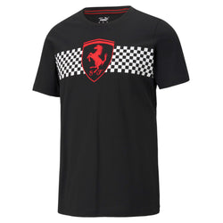 PUMA SCUDERIA FERRARI CHEQUERED FLAG MEN'S TEE