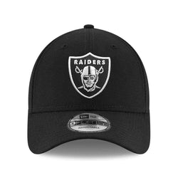 NEW ERA ADJUSTABLE 9FORTY CAP BLACK/WHITE - RAIDERS