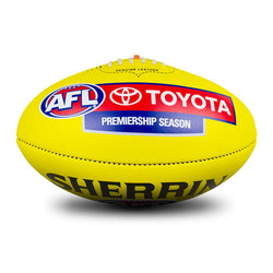 SHERRIN AFL REPLICA LEATHER FOOTBALL