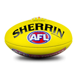 SHERRIN AFL REPLICA LEATHER FOOTBALL