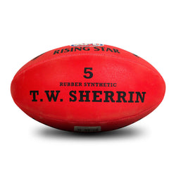 SHERRIN RISING STAR SYNTHETIC FOOTBALL - RED