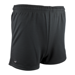 SEKEM FOOTBALL SHORTS PLAIN BAGGY MENS - BLACK