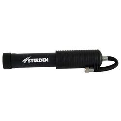 STEEDEN DUAL ACTION 8 INCH HAND PUMP BLACK