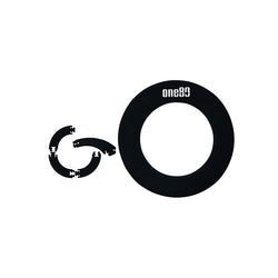 ONE80 E V A KNOCK DOWN DART SURROUND- BLACK