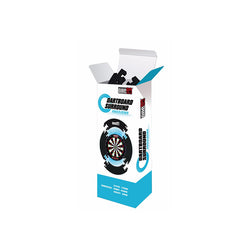 ONE80 E V A KNOCK DOWN DART SURROUND- BLACK