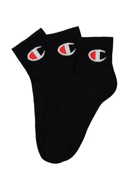 CHAMPION QUARTER 3 PACK SOCKS