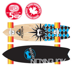 ADRENALIN TELSTAR-X-RAMP 7 CRUISE 32 SKATE BOARD