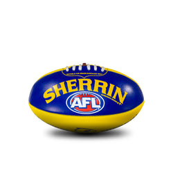 Sherrin Official AFL Synthetic Indigenous Football Size 5 Yellow