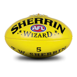 SHERRIN WIZARD LEATHER FOOTBALL